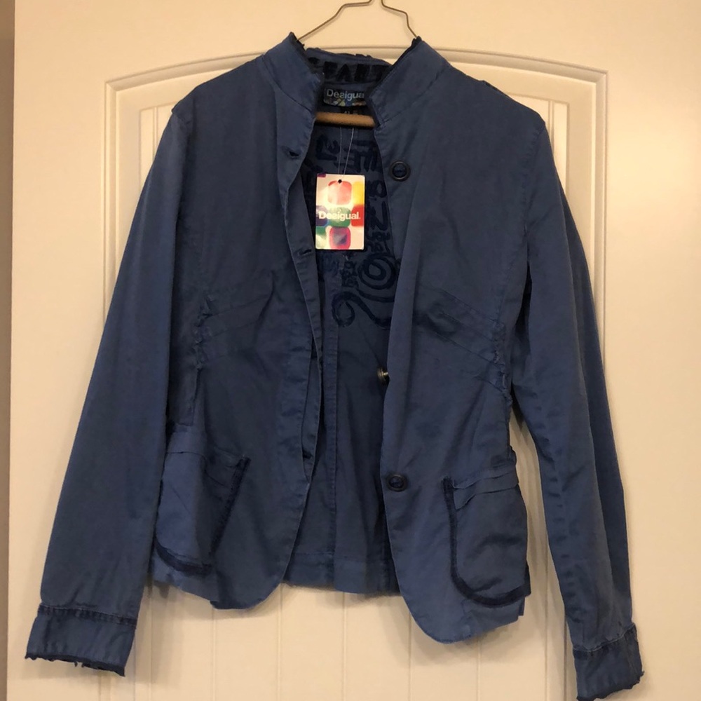 Desigual Chaq Panther jacket NWT size 42